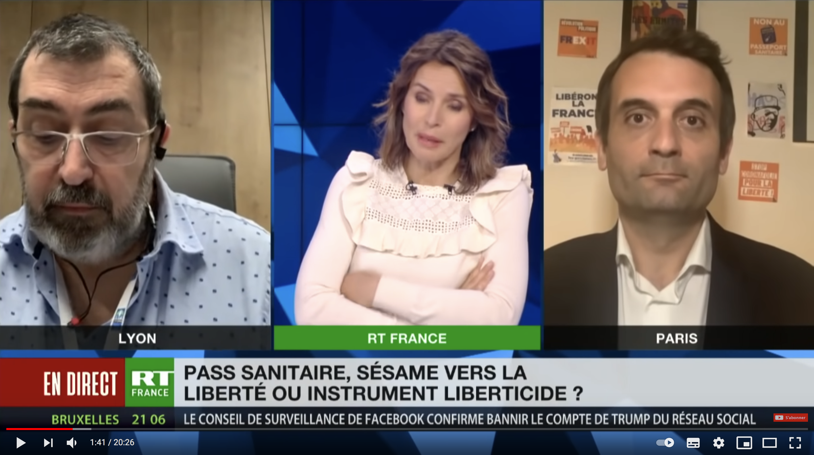 Pass sanitaire : sésame vers la liberté ou instrument liberticide ? Florian Philippot VS Pierre-Jean Ternamian (DÉBAT)