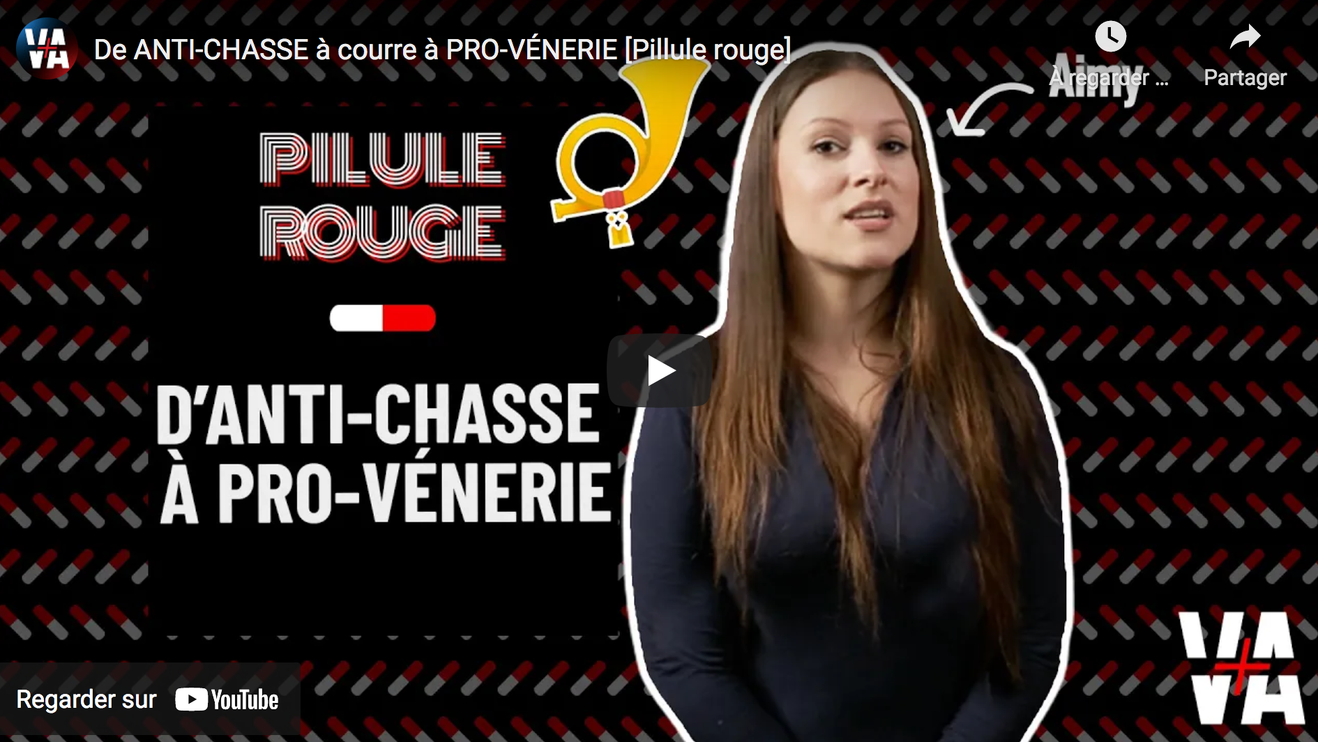 De anti-chasse à courre à pro-vénerie [Pilule rouge]