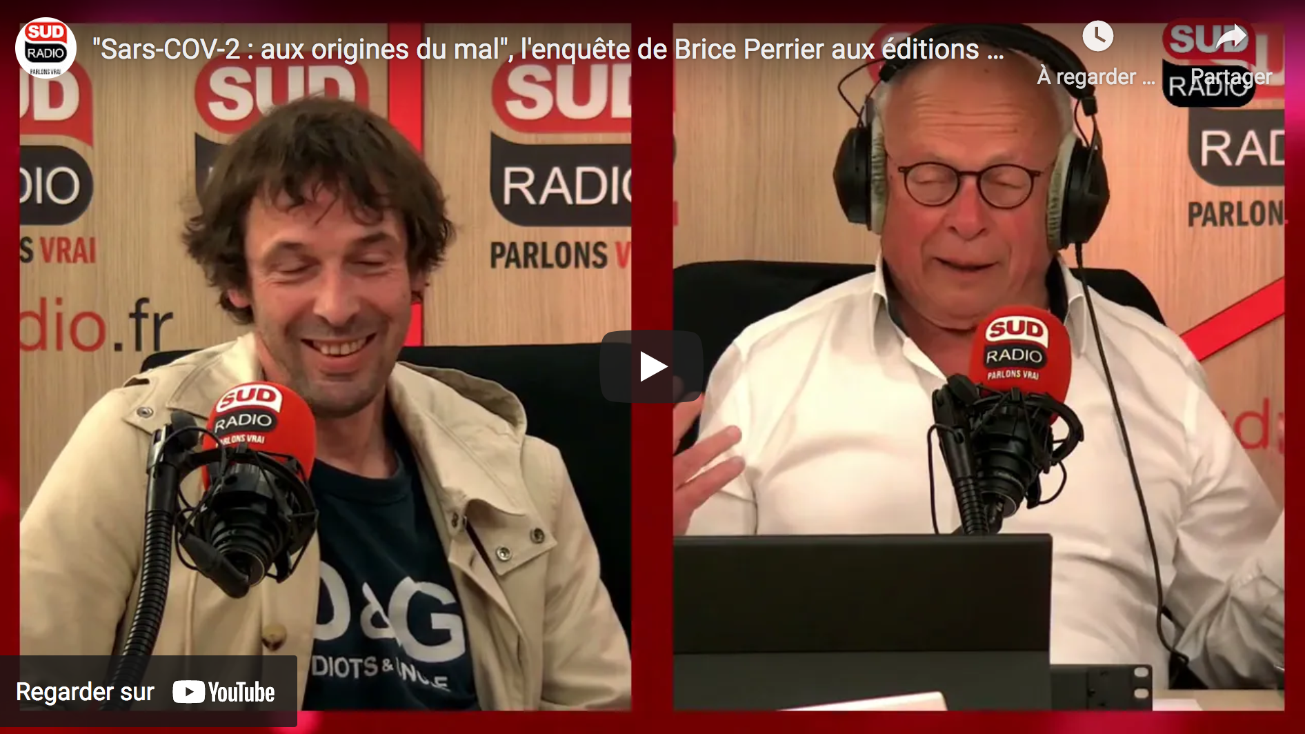 “Sars-COV-2 : aux origines du mal”, l’enquête de Brice Perrier aux éditions Belin (ENTRETIEN)