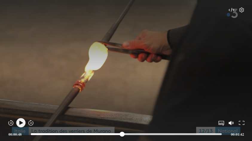 Italie : la tradition des maîtres verriers de l’île de Murano (REPORTAGE)