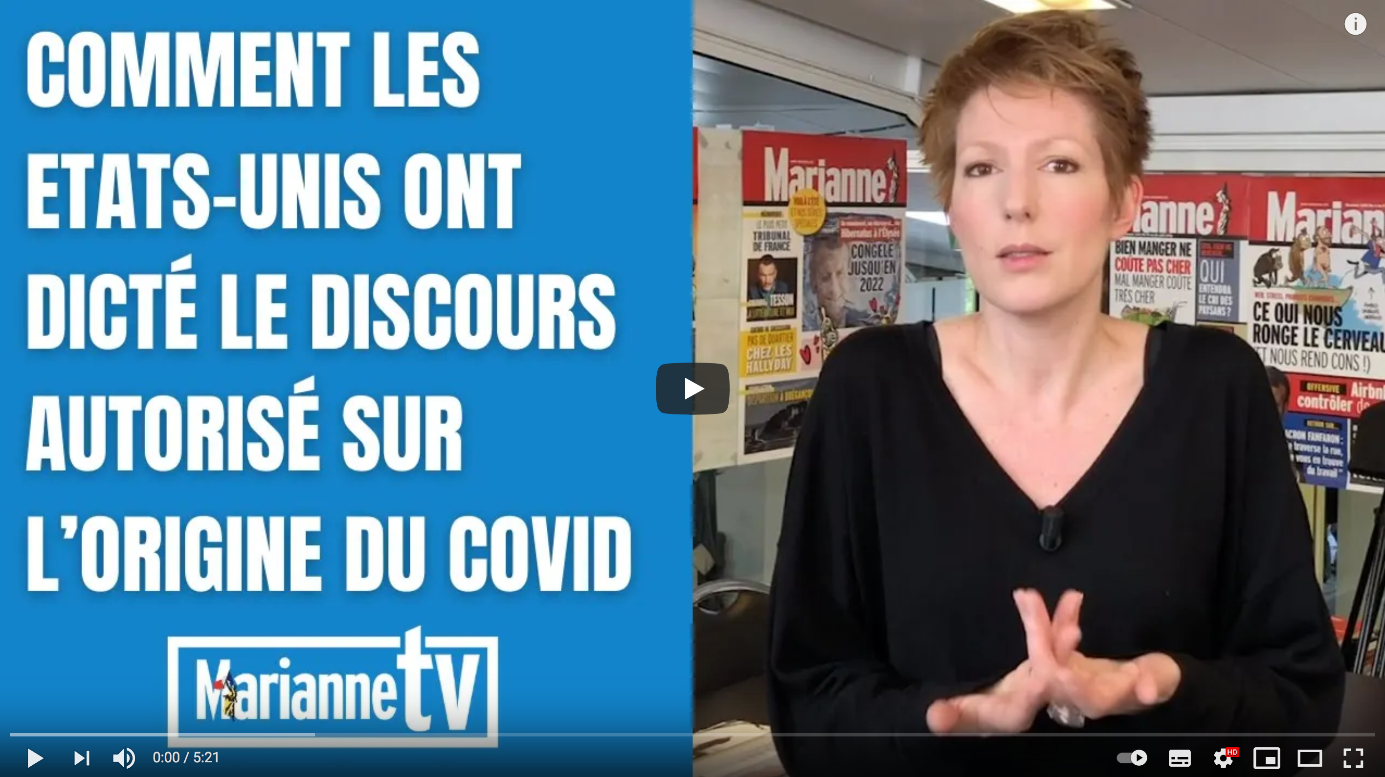 Comment les États-Unis ont dicté le discours autorisé sur l’origine du Covid (Natacha Polony)