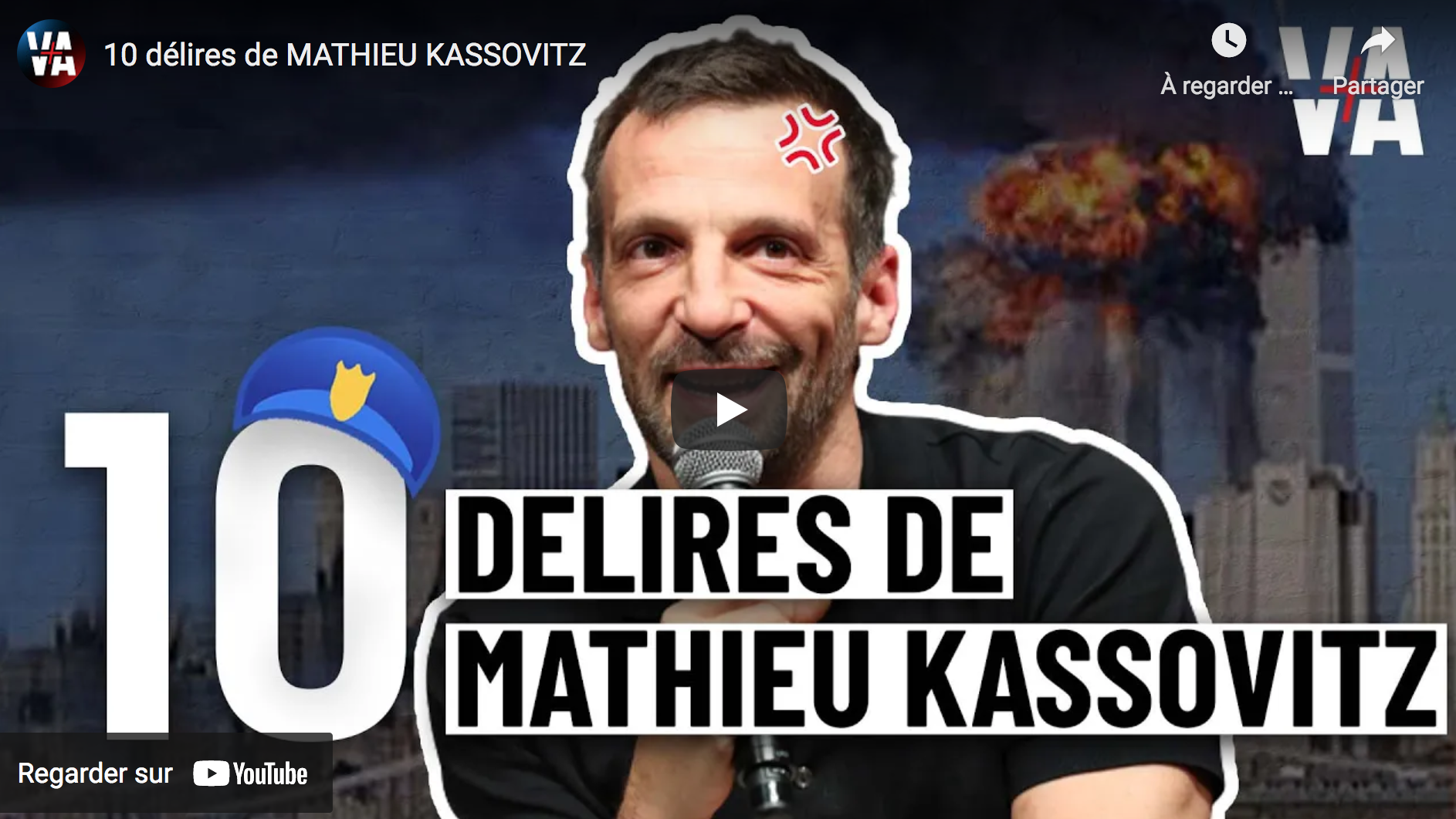 Dix délires de Mathieu Kassovitz (VIDÉO)