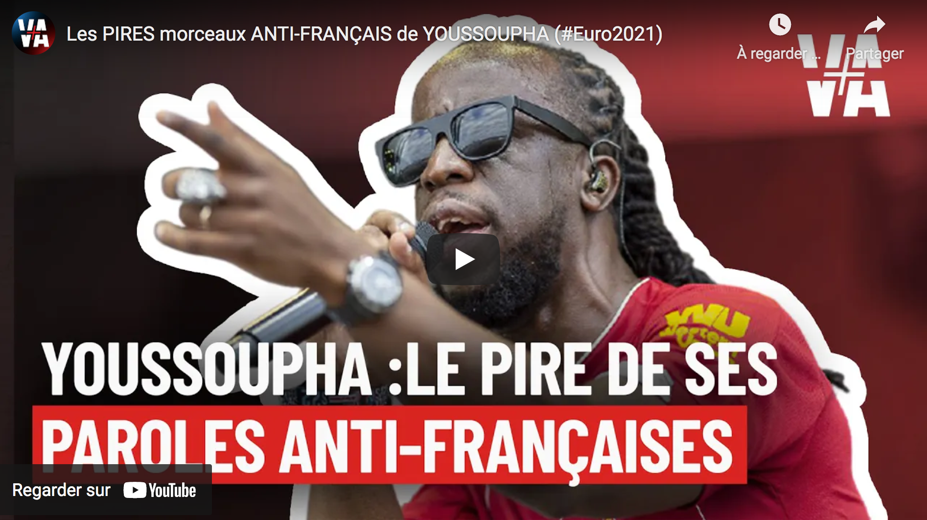 Les pires morceaux anti-Français de “Youssoupha” (VIDÉO)