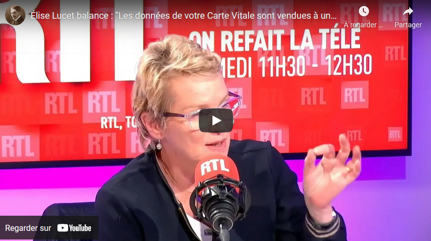 Élise Lucet balance : “Les données de votre Carte Vitale sont vendues à une société privée !” (VIDÉO)