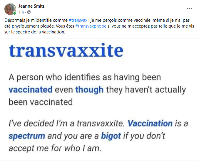 Et vous, êtes-vous transvax ?