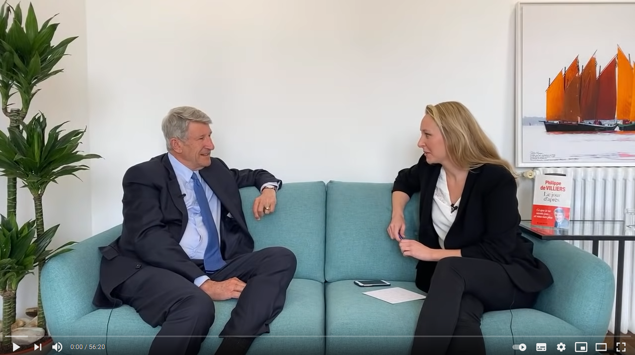 ISSEP : Marion Maréchal rencontre Philippe de Villiers (ENTRETIEN)