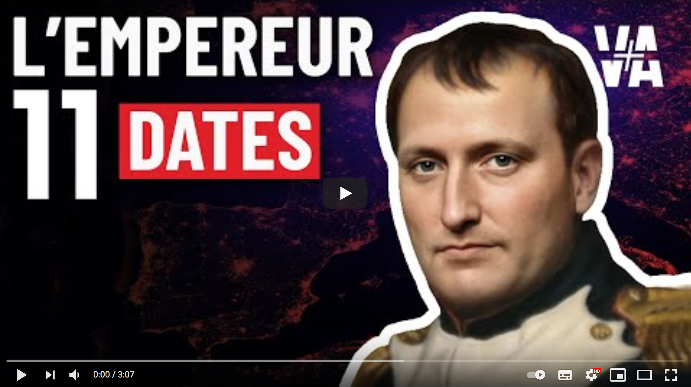 L’empereur Napoléon Bonaparte en 11 dates (VIDÉO)