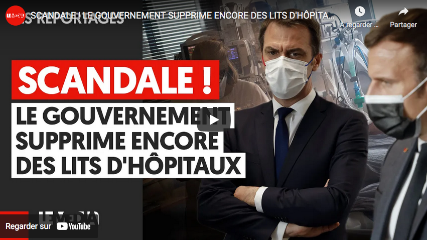 Le gouvernement poursuit tranquillement son programme de suppression de lits d’hôpitaux