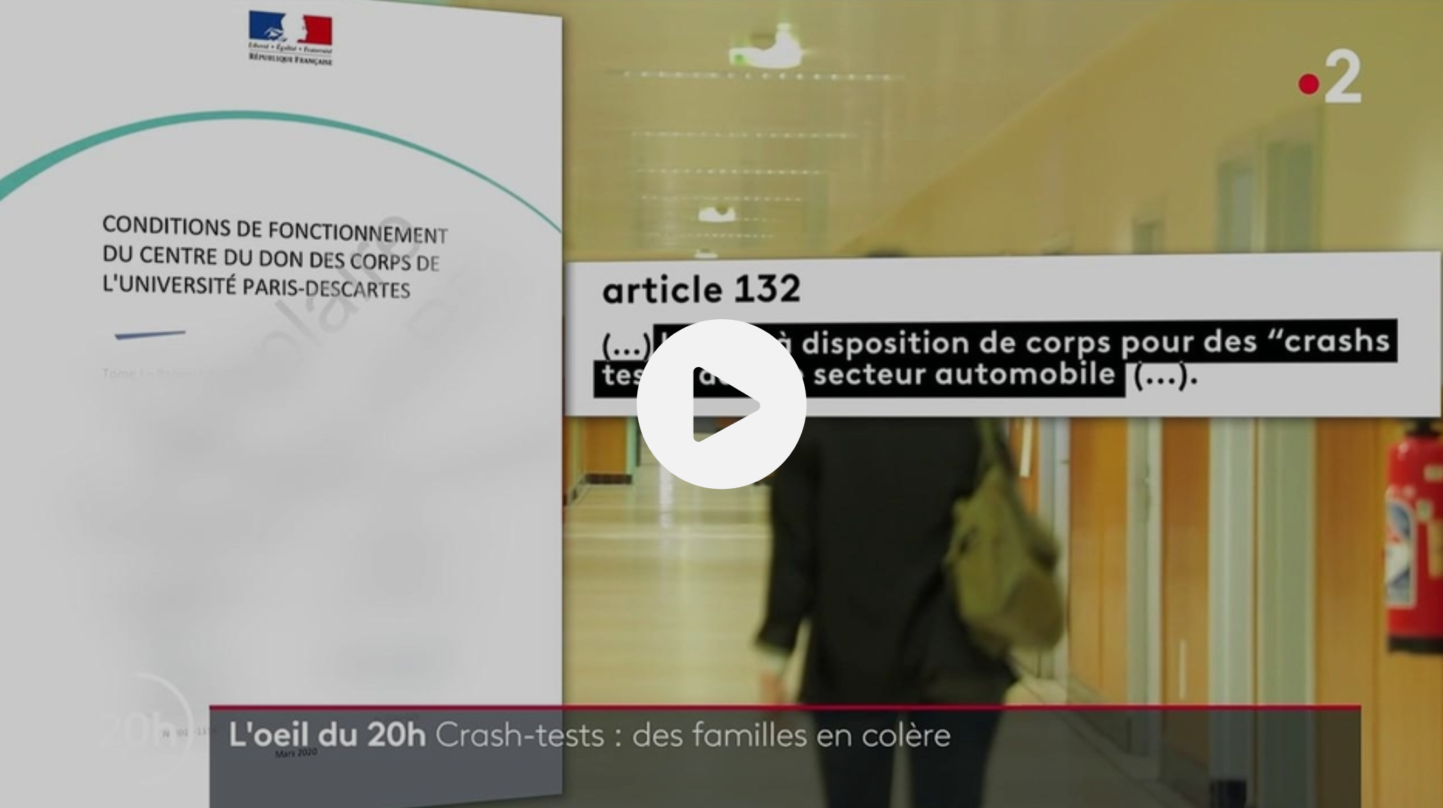 Comment la fac de médecine Paris-Descartes a mis à disposition des corps… pour des crash-tests et des expérimentations militaires !