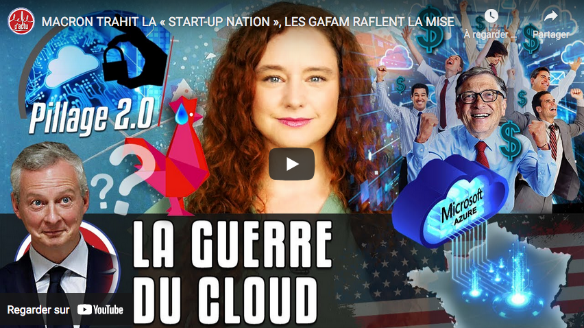 Emmanuel Macron trahit la « start-up nation », les GAFAM raflent la mise (Tatiana Ventôse)