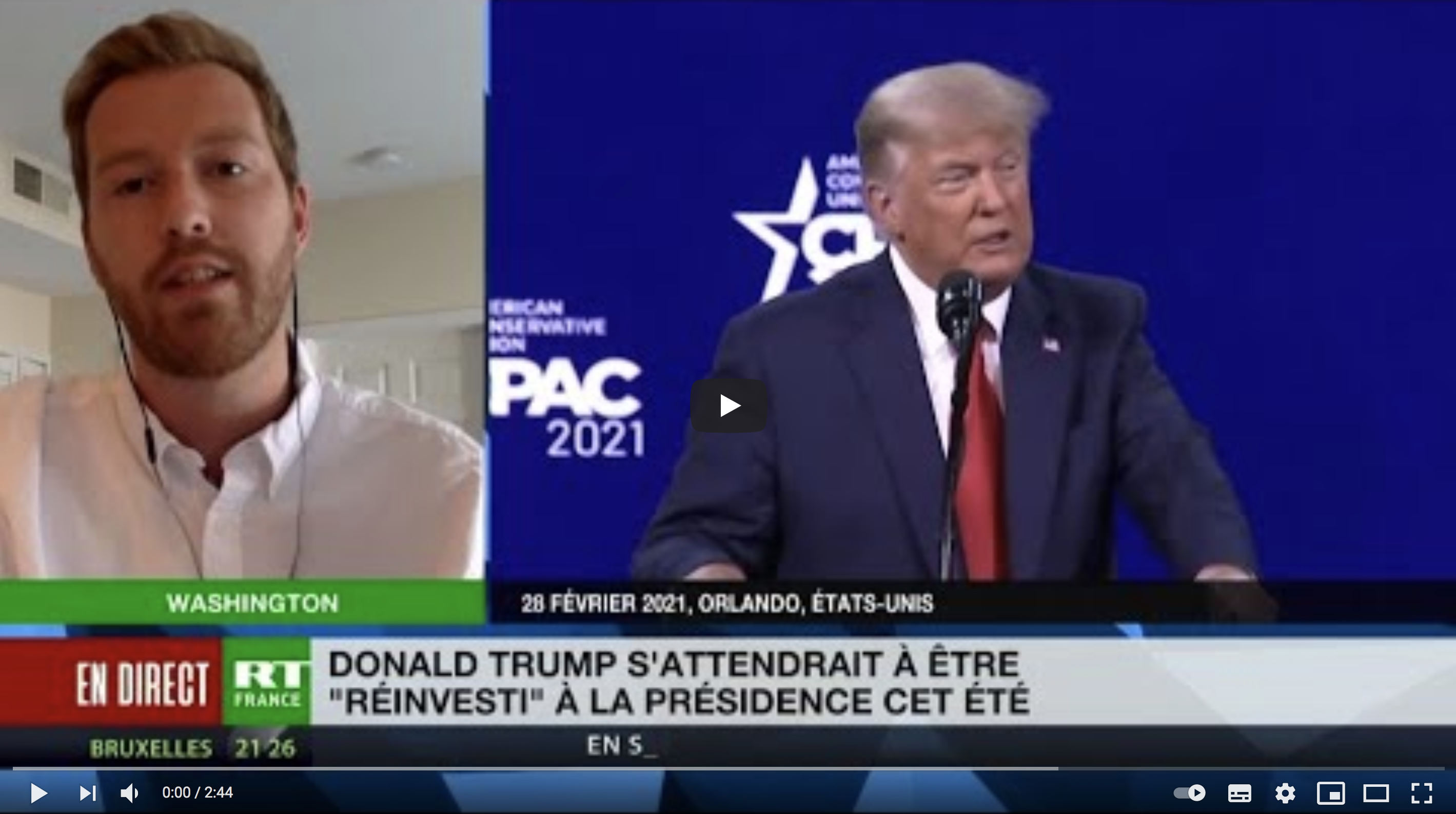 CPAC 2023 : Quand Donald Trump déclare la guerre à l’État profond (VIDÉO)