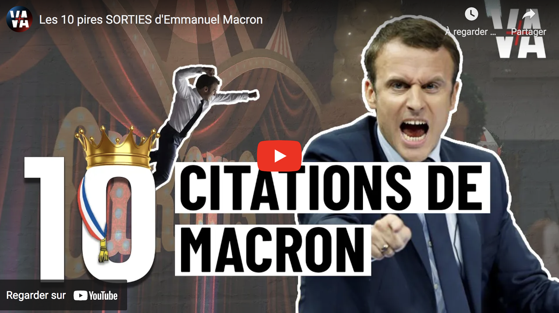 Les 10 pires sorties d’Emmanuel Macron (VIDÉO)
