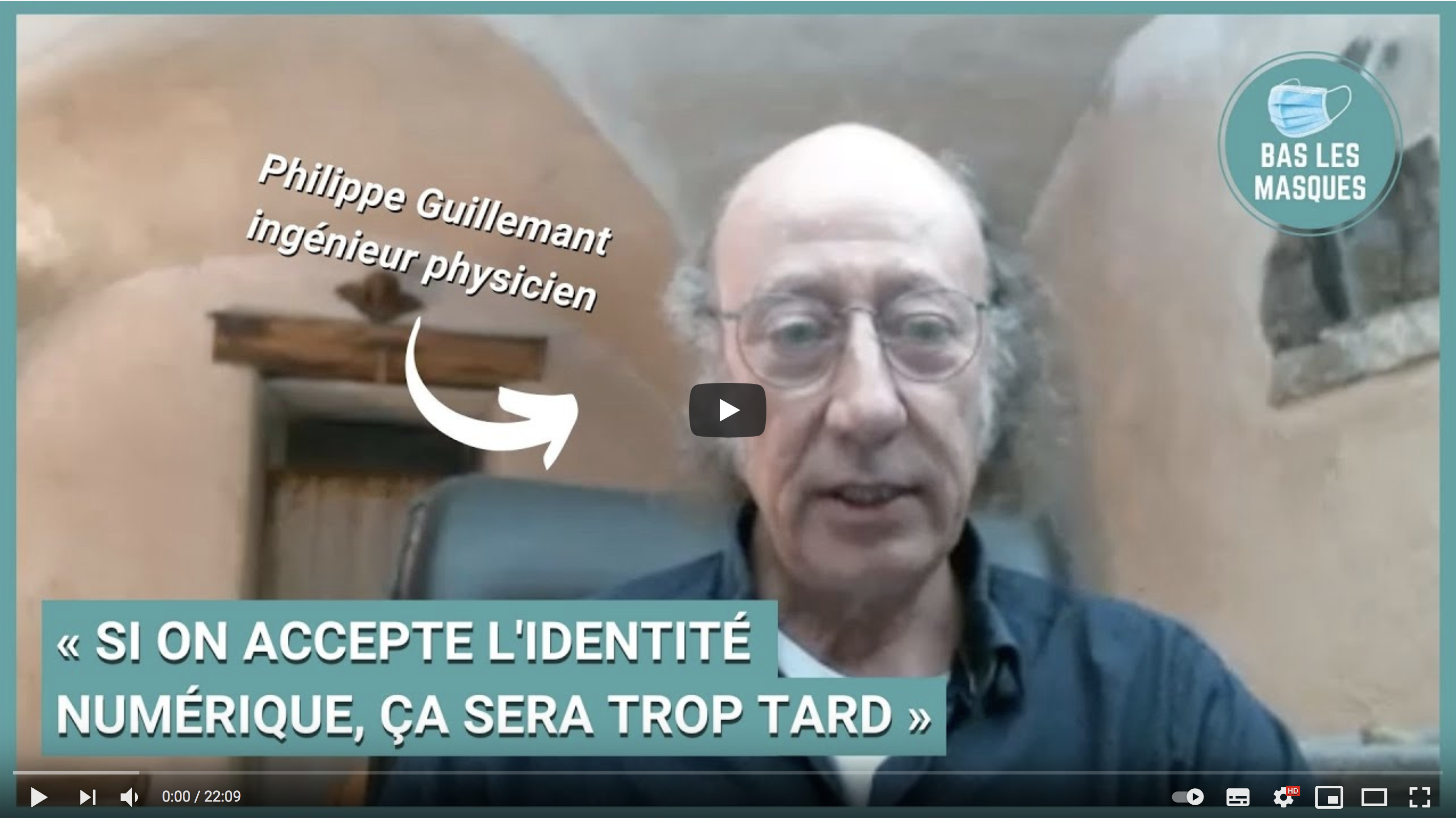 « Si on accepte l’identité numérique, ça sera trop tard » (Philippe Guillemant)