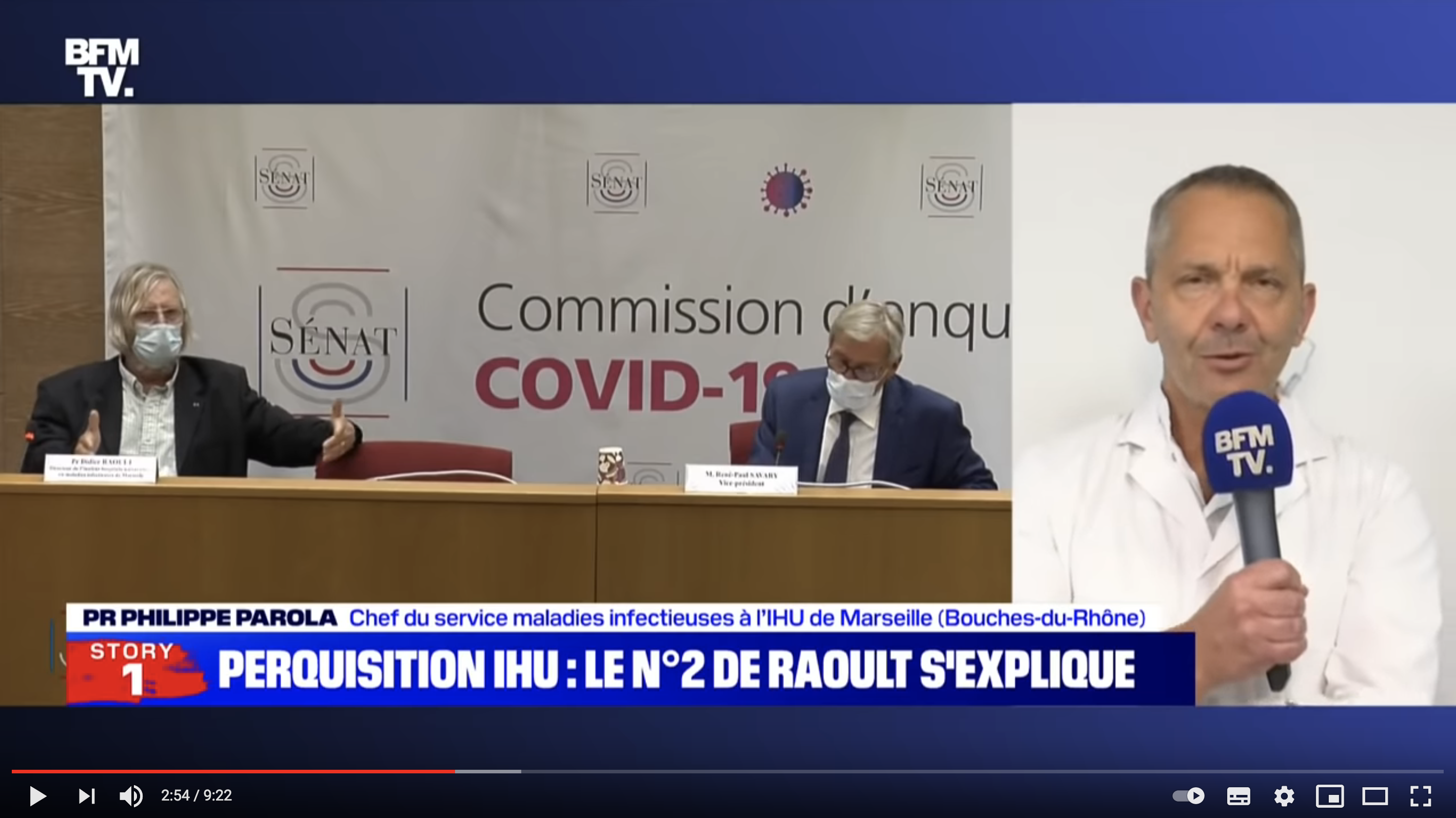 Pr Philippe Parola : « Ceux qui nous attaquent doivent s’attendre à des contre-attaques ! » (VIDÉO)