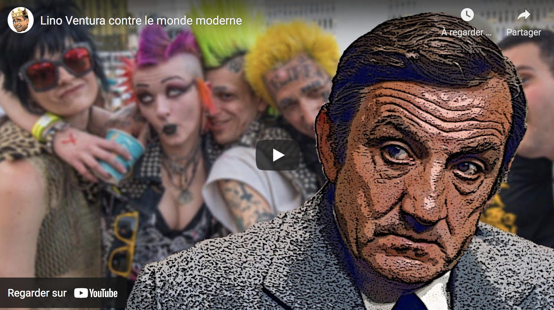 Lino Ventura contre le monde moderne (VIDÉO)