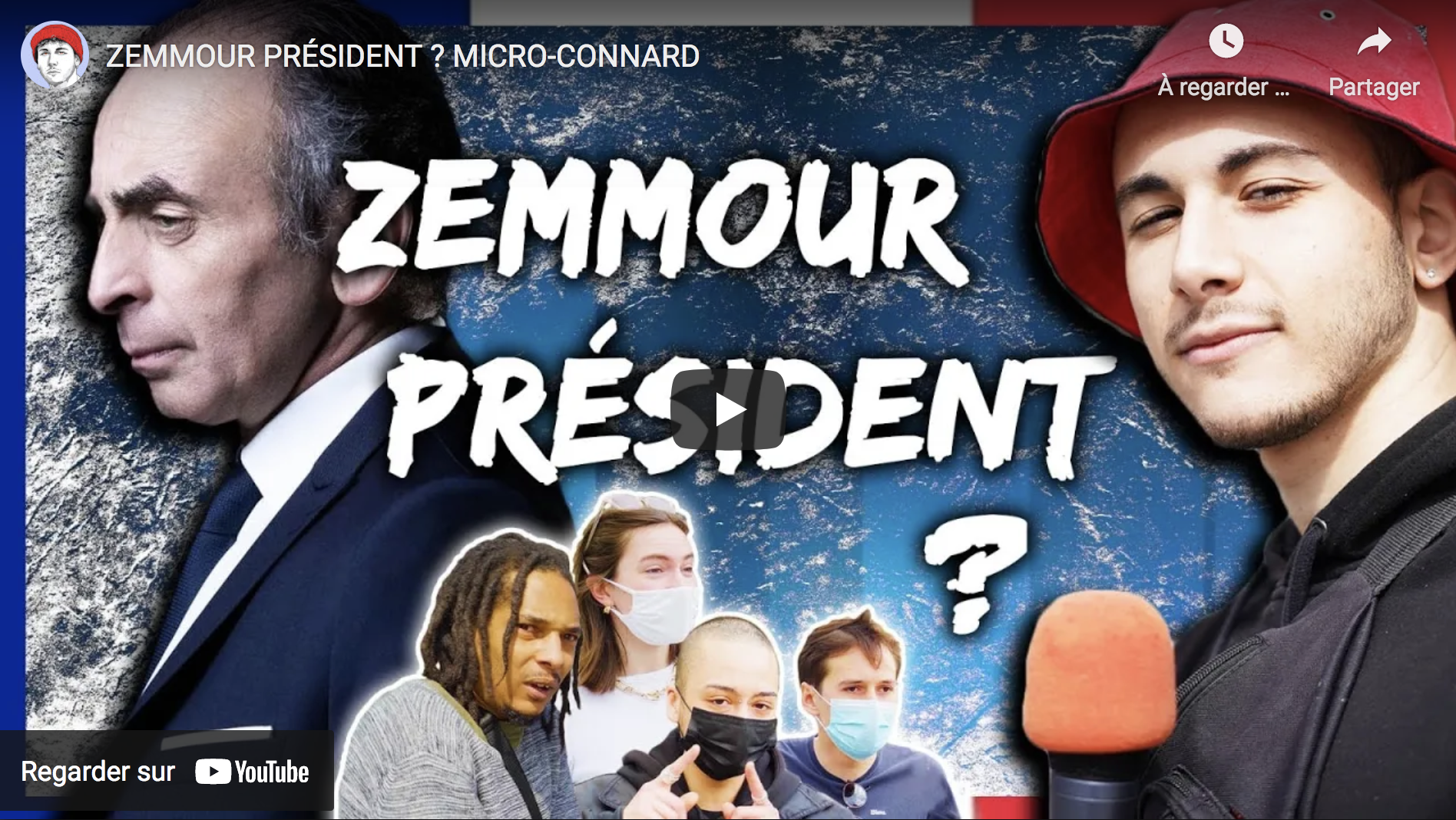Éric Zemmour Président ? (Micro-connard)