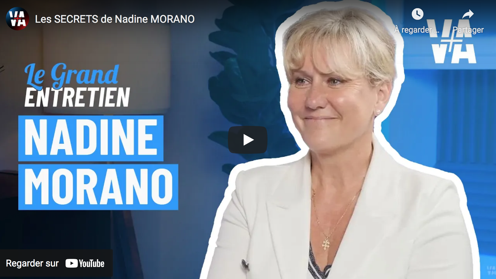 Les secrets de Nadine Morano (RENCONTRE)