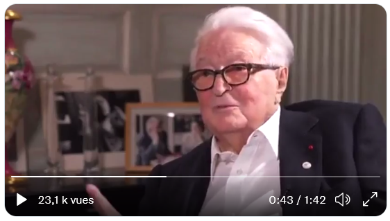 Roland Dumas : “Notre grande erreur a été de faire l’Europe” (VIDÉO)