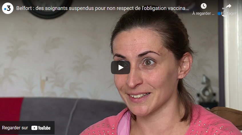 Belfort : des soignants suspendus pour non respect de l’obligation vaccinale témoignent (VIDÉO)