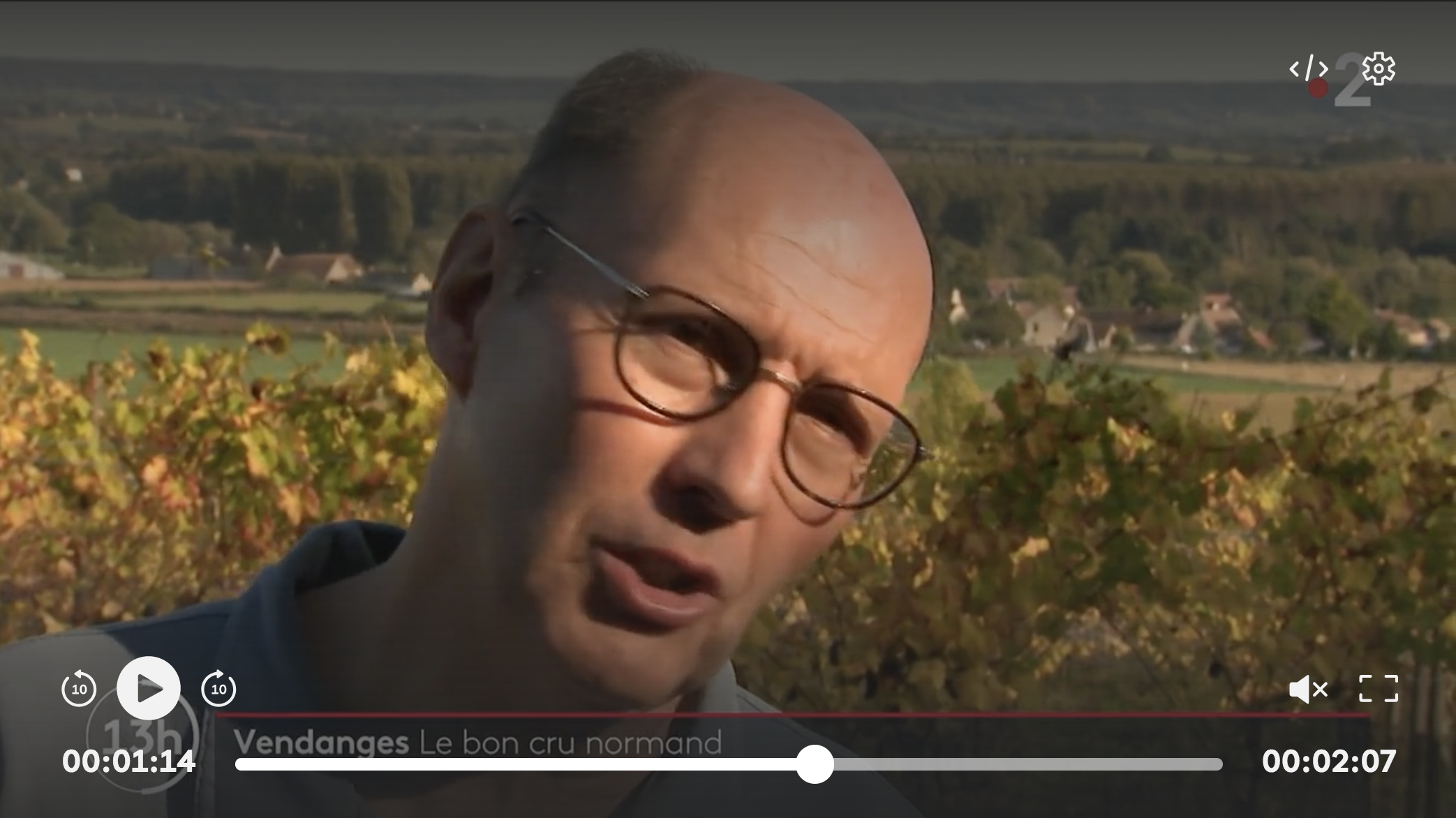 Calvados : un vignoble à succès dirigé par un ancien notaire (REPORTAGE)