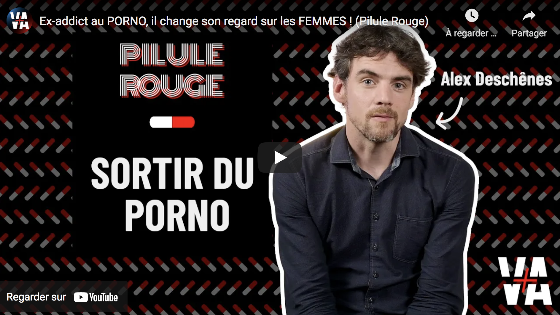 Ex-addict au porno, il change son regard sur les femmes ! (Pilule Rouge)