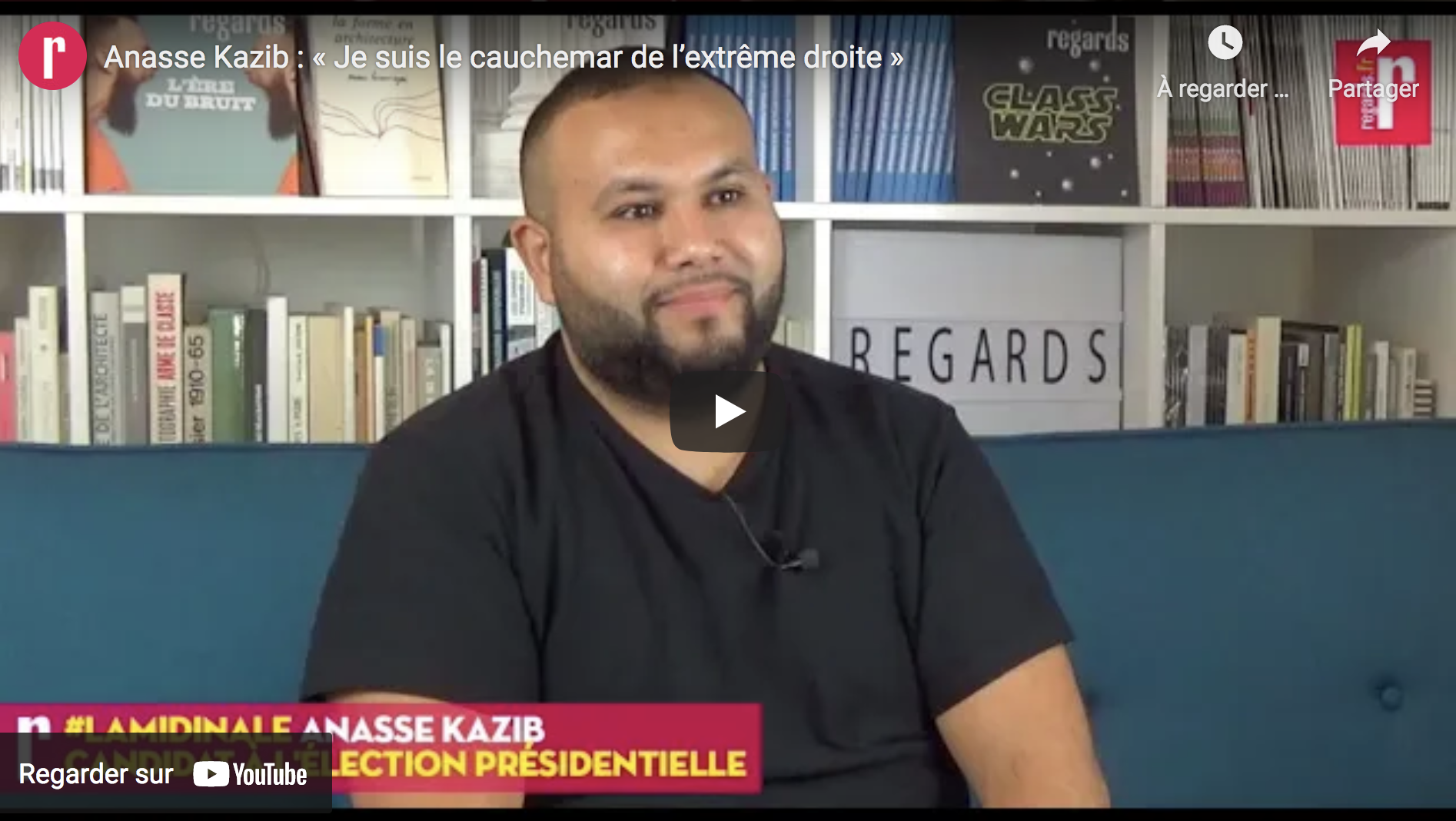 Anasse Kazib, très sérieux : « Je suis le cauchemar de l’extrême droite » (VIDÉO)