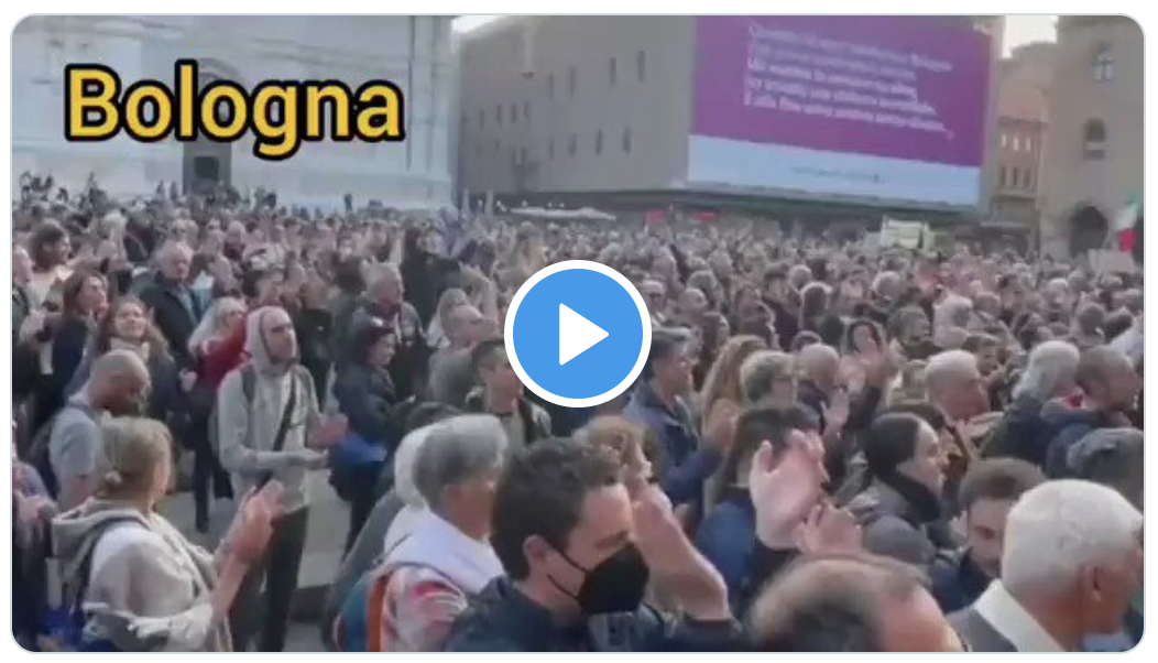 Importantes mobilisations contre le pass sanitaire en Italie, silence des médias français (VIDÉO)
