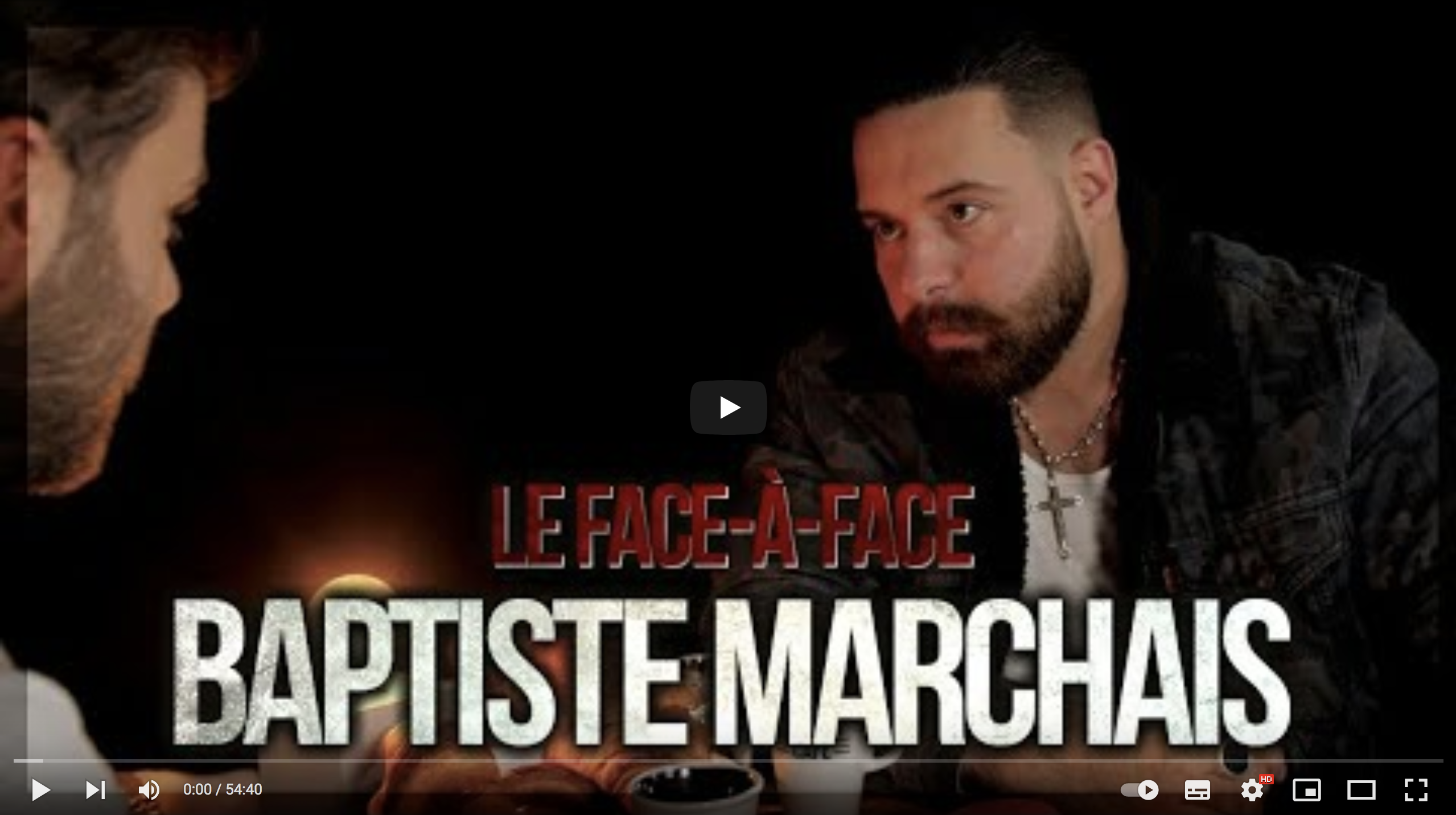 Baptiste Marchais : Mort, hommes-soja et homosexualité (ENTRETIEN)