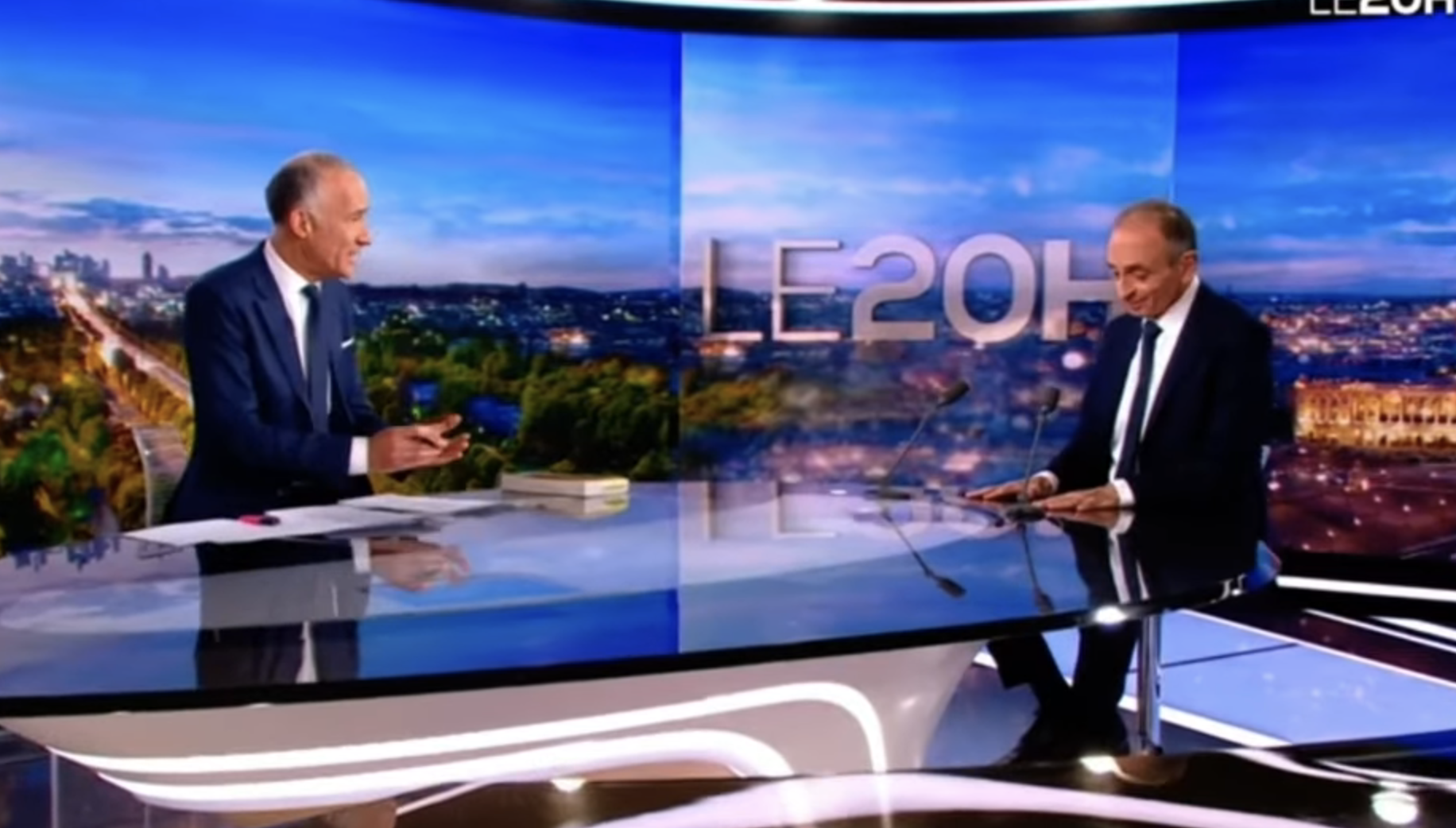 Éric Zemmour remet en place Gilles Bouleau sur TF1 (VIDÉO)