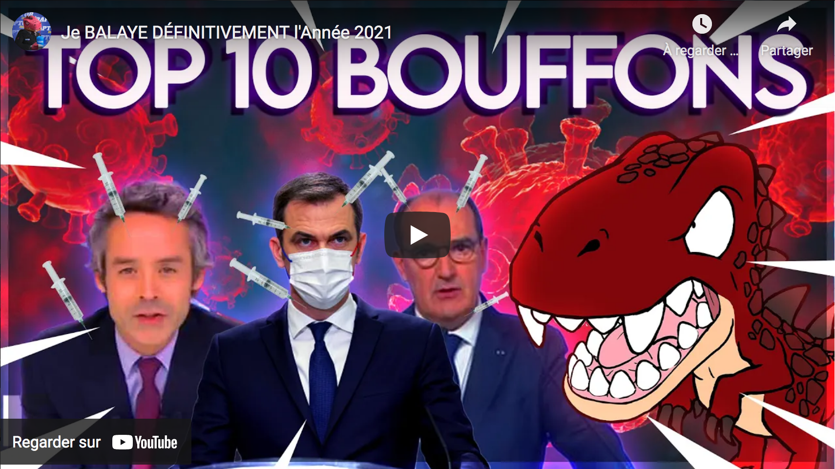 TOP 10 des bouffons 2021 (Le Raptor)