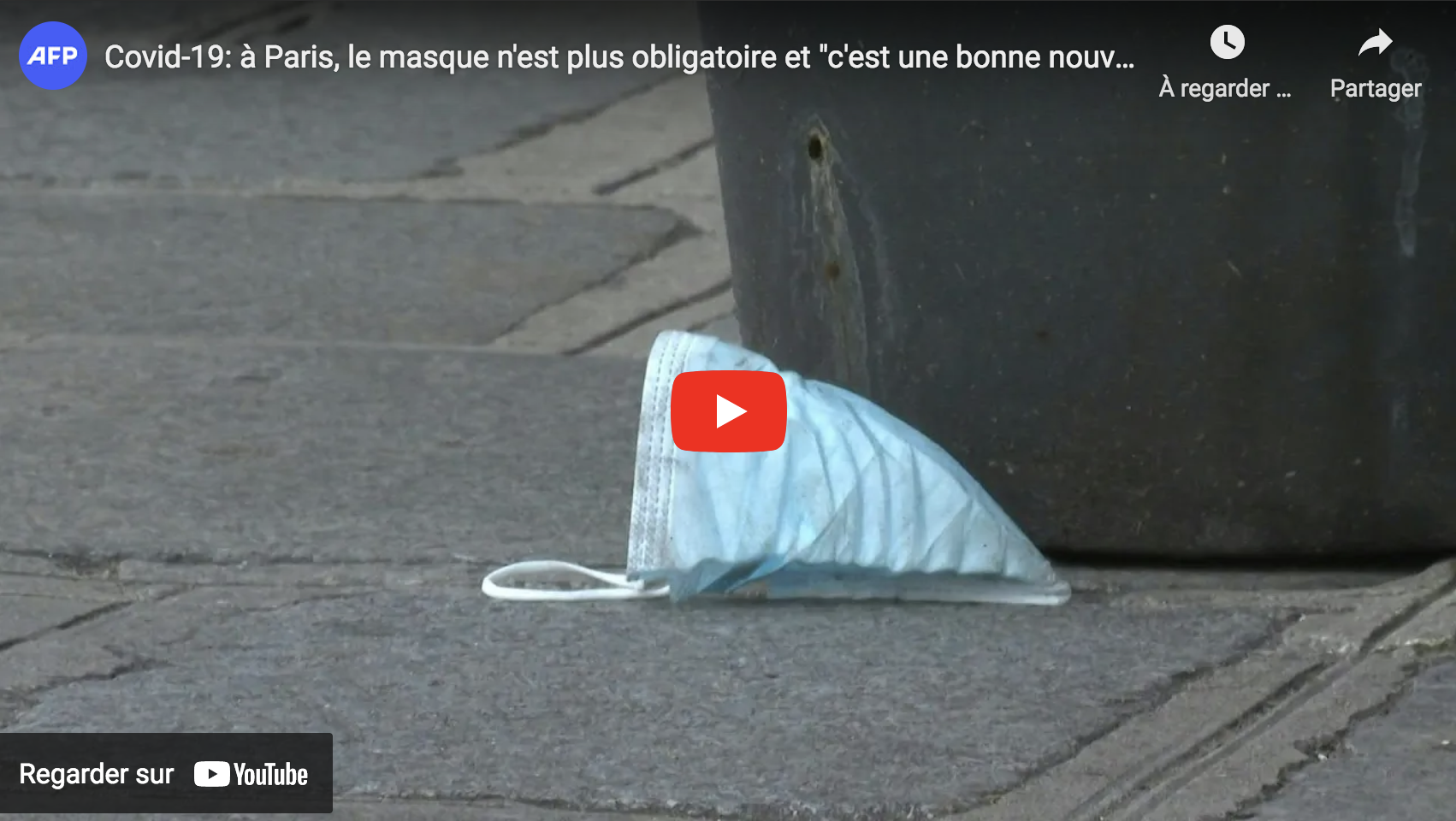 Covid-19 : À Paris, le masque n’est plus obligatoire et “c’est une bonne nouvelle” (VIDÉO)