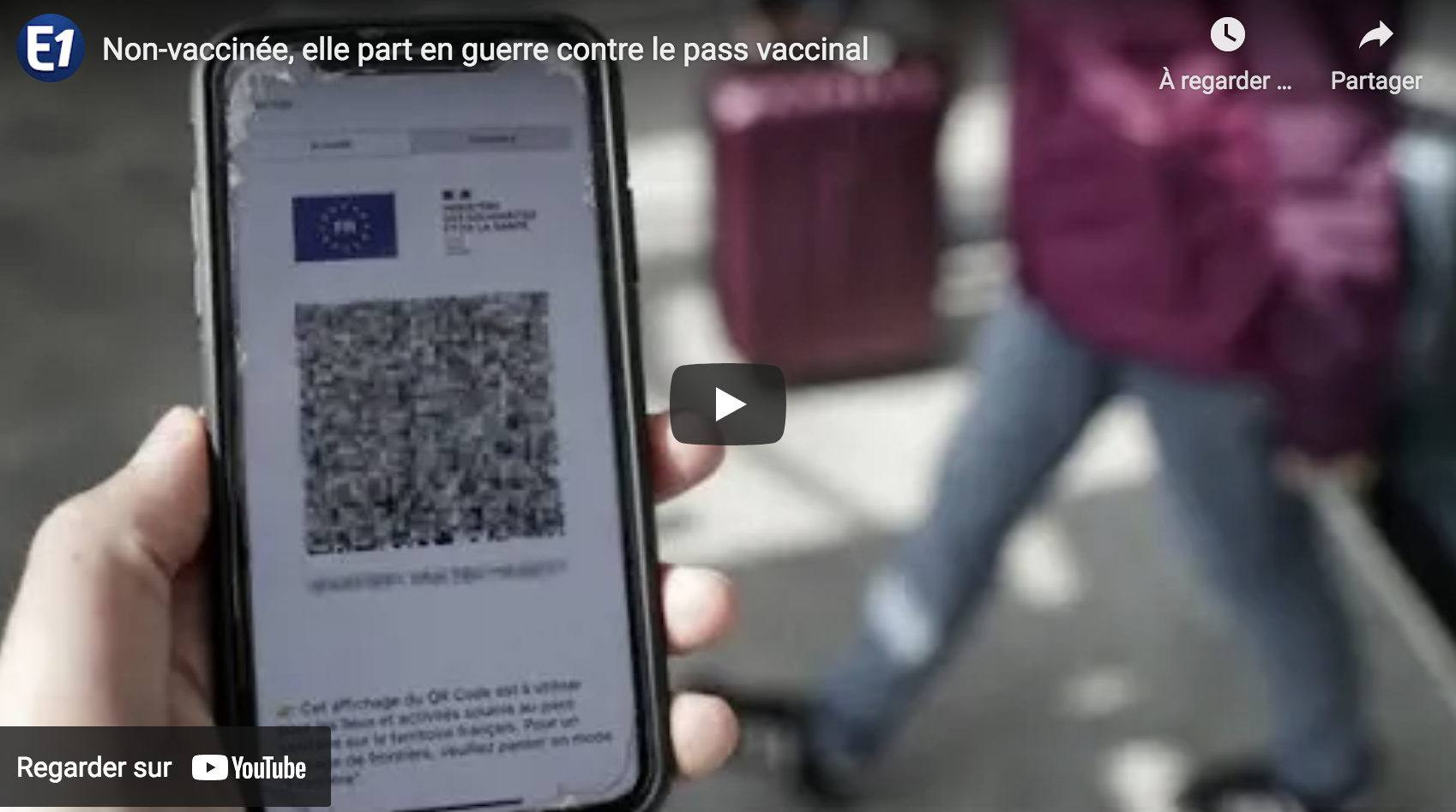 Non-vaccinée, une Bretonne part en guerre contre le pass vaccinal (AUDIO)