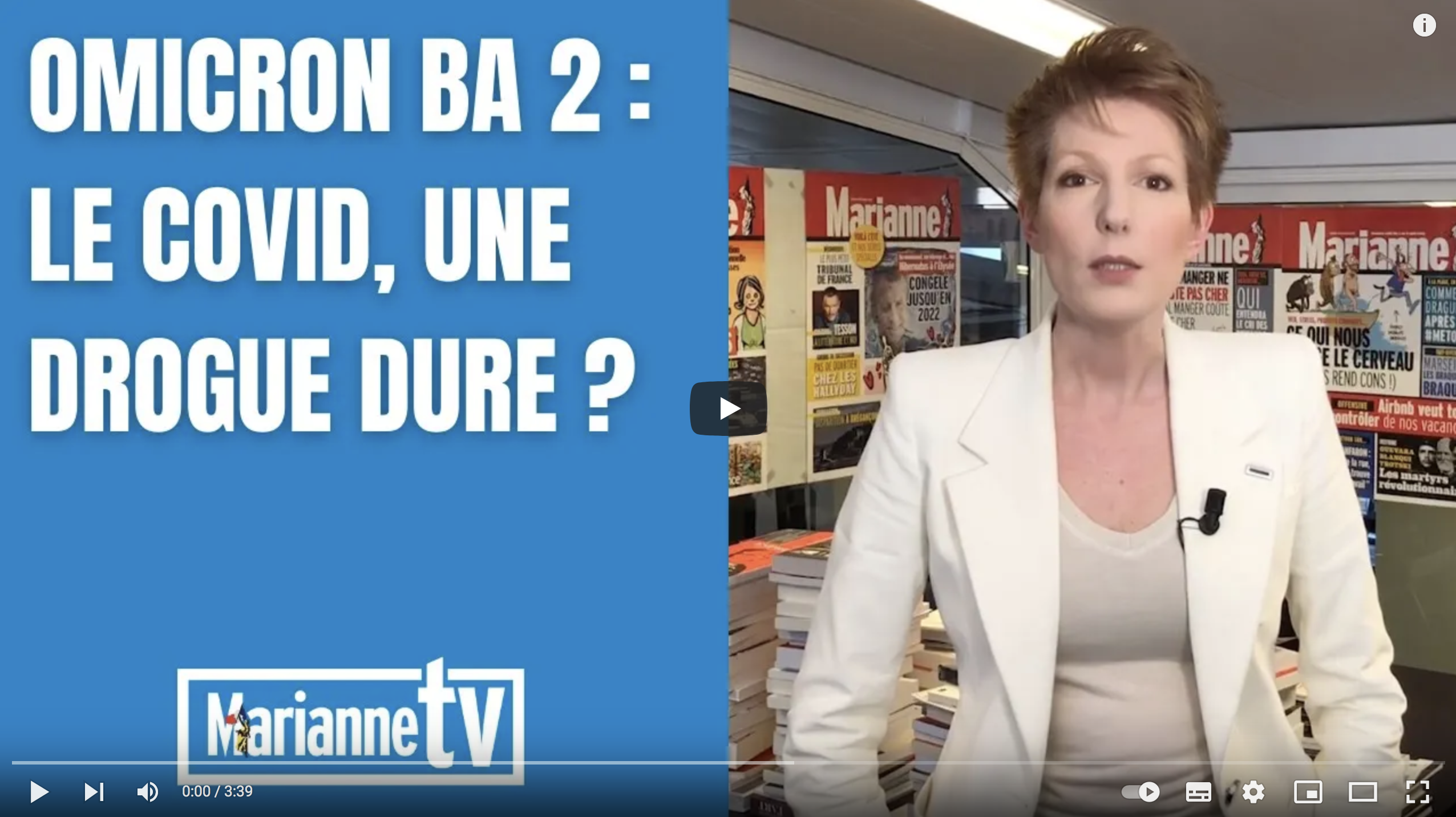 Omicron BA2 : le Covid, une drogue dure ? (Natacha Polony)