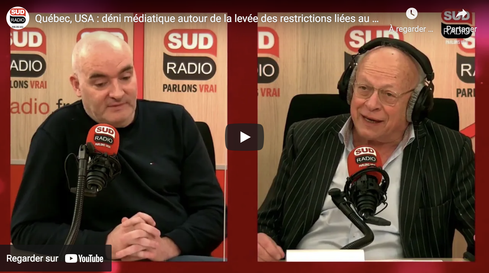 Québec, USA : déni médiatique autour de la levée des restrictions liées au Covid (André Bercoff)
