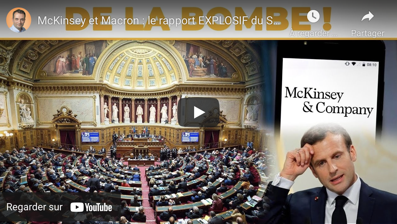 McKinsey et Macron : le rapport explosif du Sénat (Florian Philippot)