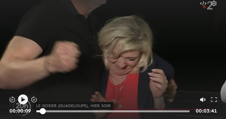 Présidentielle 2022 : Marine Le Pen prise à partie par des militants indépendantistes en Guadeloupe (VIDÉO)