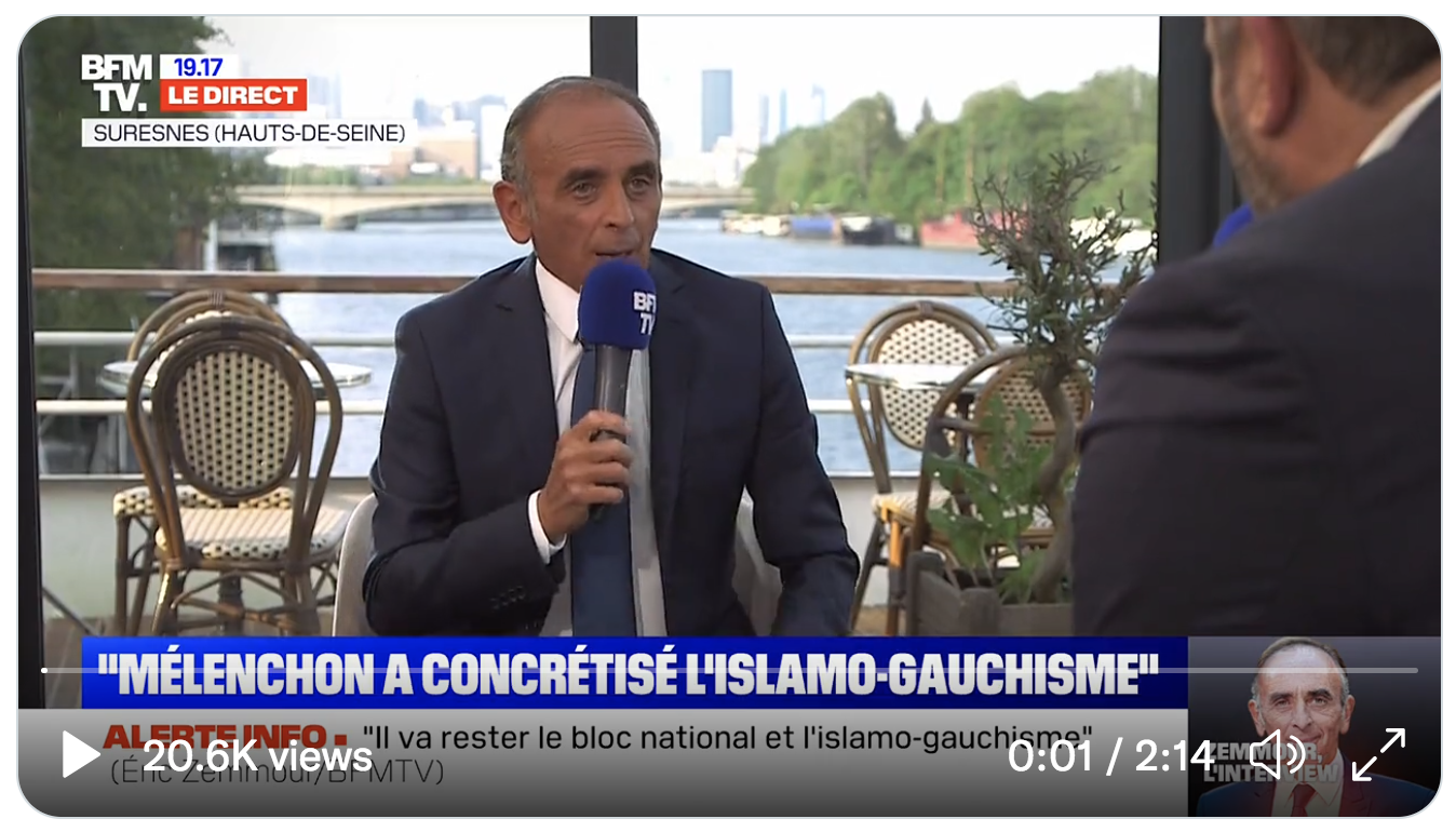 Éric Zemmour : “Je veux former une nouvelle génération” (VIDÉO)