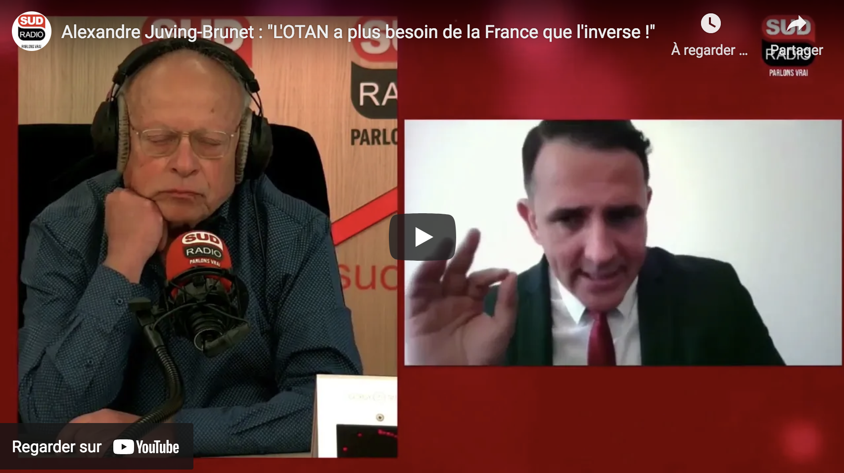 Alexandre Juving-Brunet : “L’OTAN a plus besoin de la France que l’inverse !” (VIDÉO)