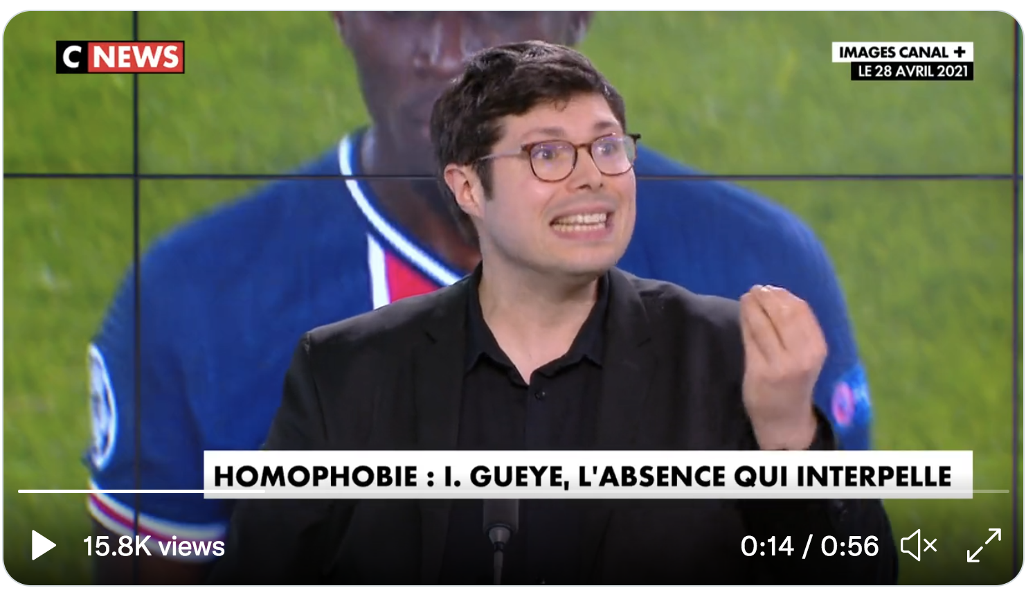 Très décevant Kévin Bossuet qui affirme que “la lutte contre l’homophobie est centrale dans notre société” (VIDÉO)