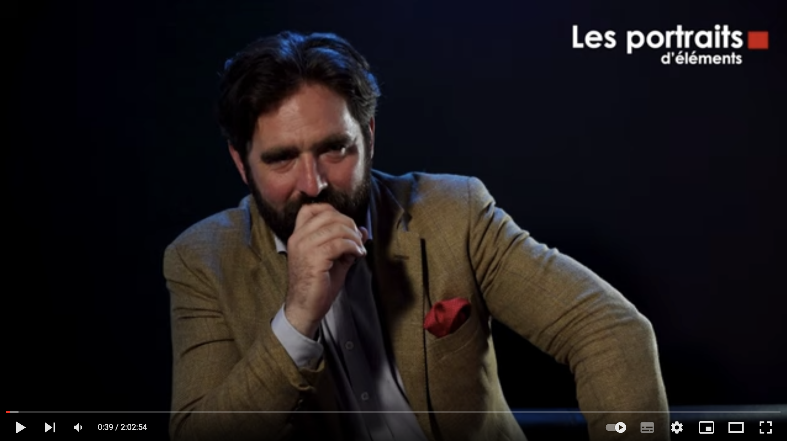 Les portraits d'”Éléments” : Leif Blanc, 100 jours avec Marine (ENTRETIEN)