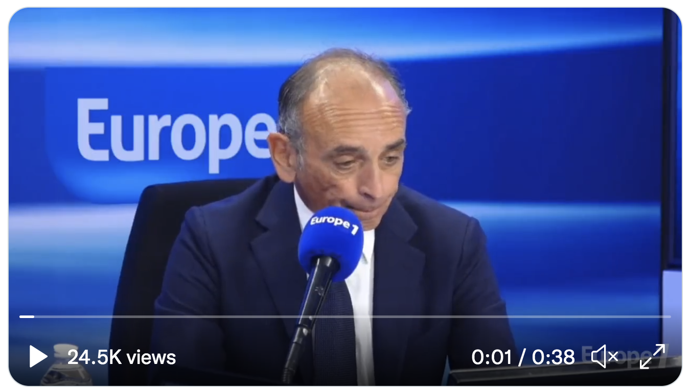 Éric Zemmour sort la sulfateuse contre le Conseil constitutionnel (VIDÉO)