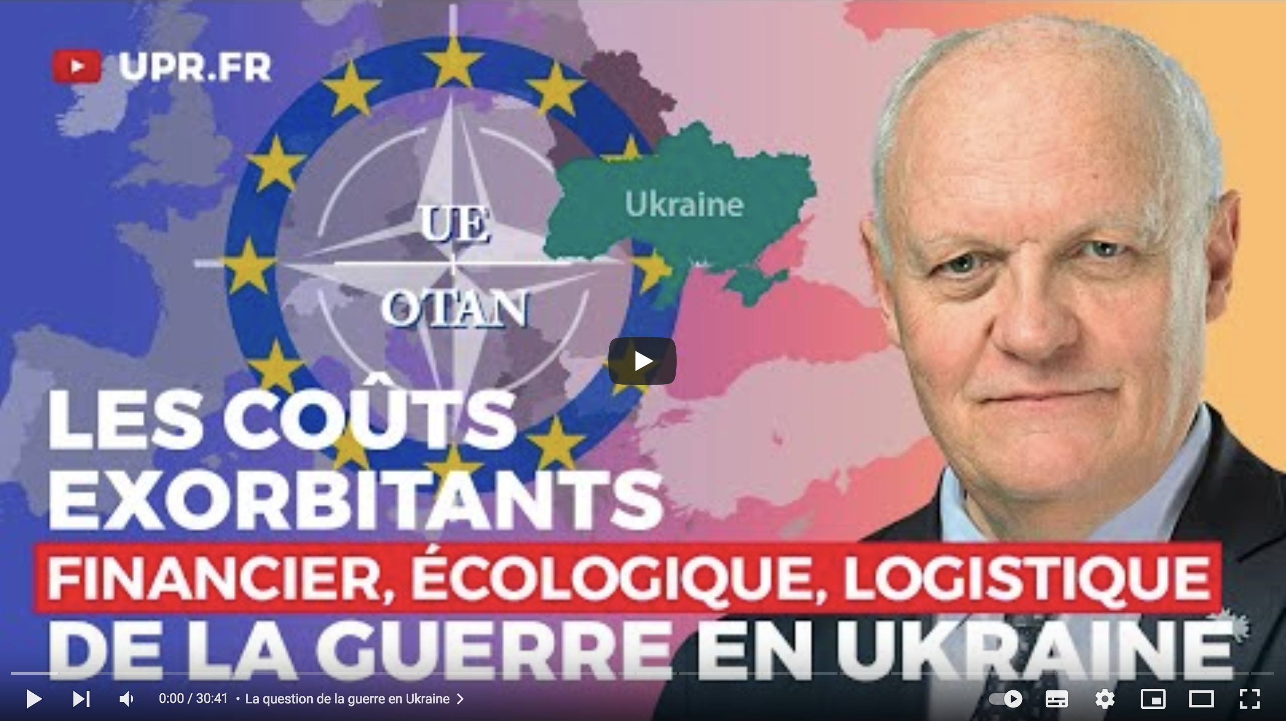 Les coûts exorbitants de la guerre en Ukraine (François Asselineau)