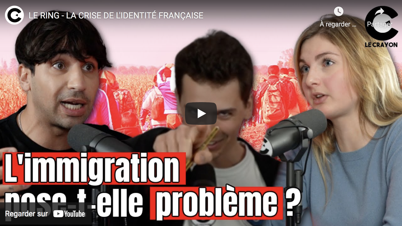 Crise de l’identité française : Thaïs d’Escufon VS Kamil Abderrahman (DÉBAT)