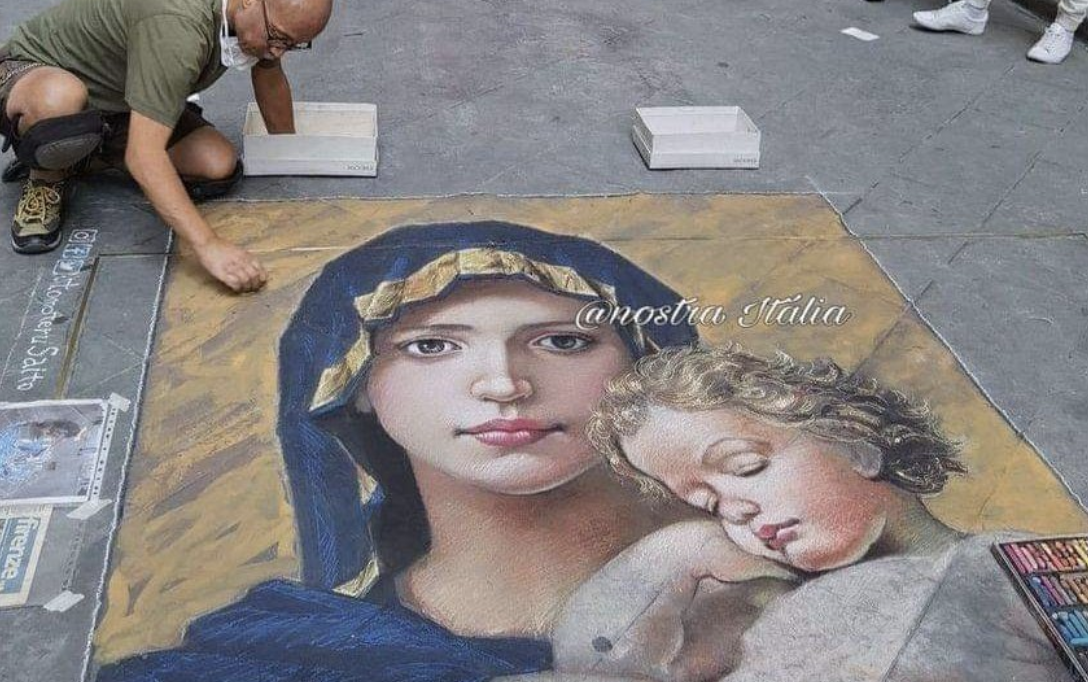 Street art, à Florence (Italie)