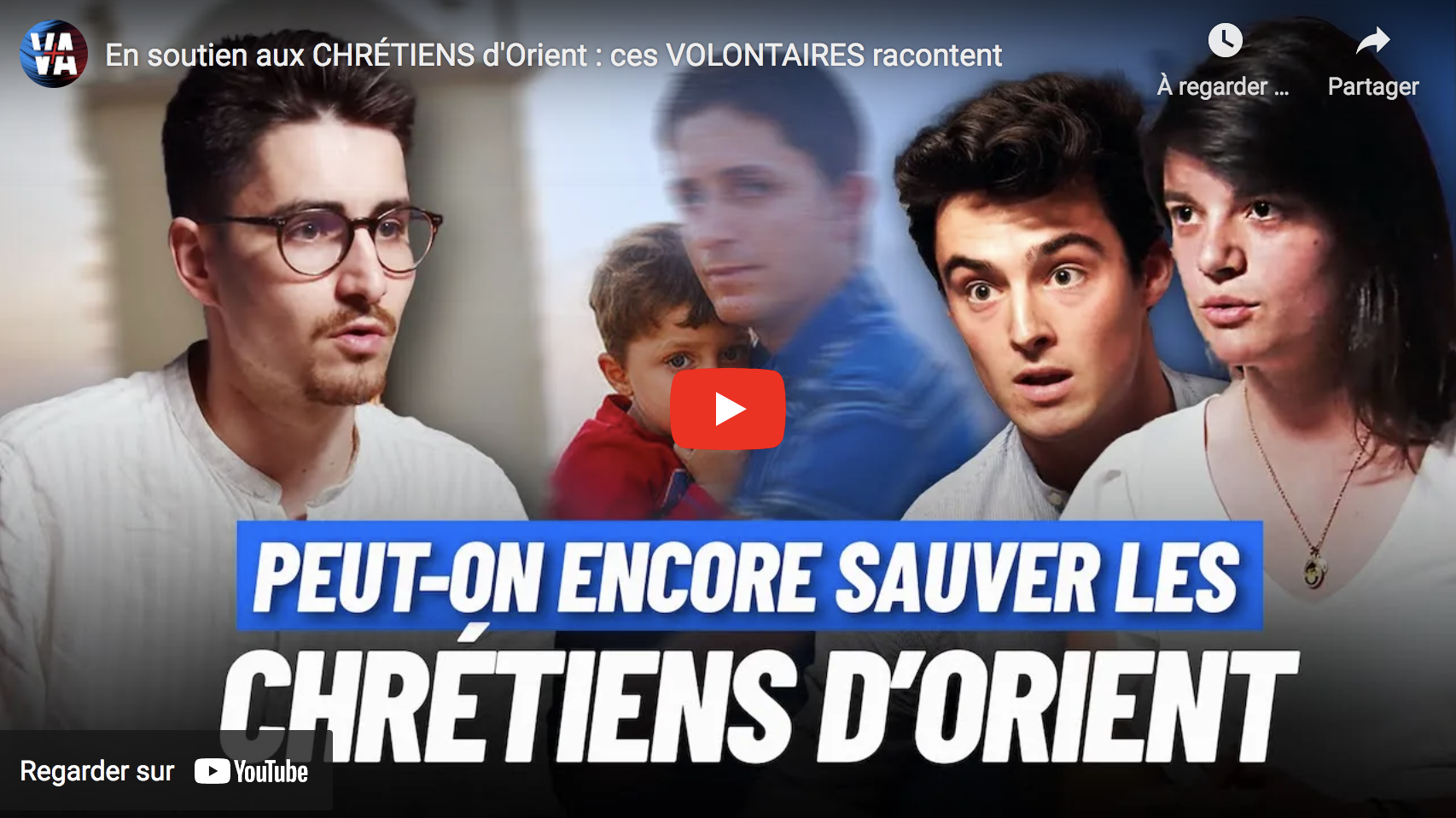 En soutien aux chrétiens d’Orient : ces volontaires racontent (VIDÉO)