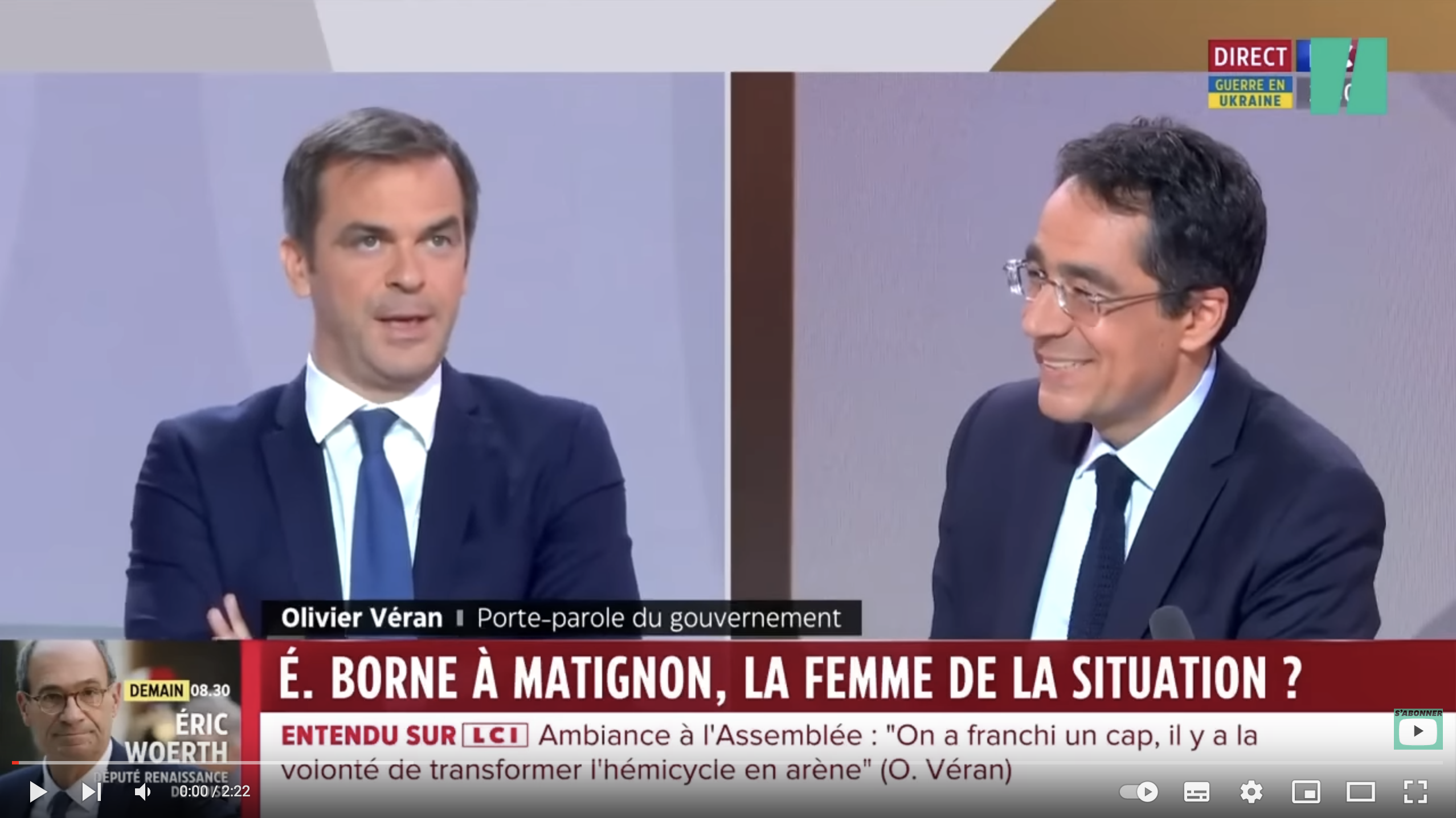 “Gauche pastèque”: Olivier Véran s’approprie (aussi) l’expression de Jean-Marie Le Pen (VIDÉO)