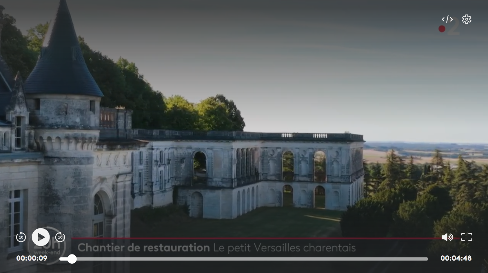 Patrimoine : la folle restauration du château de la Mercerie, le “petit Versailles” charentais