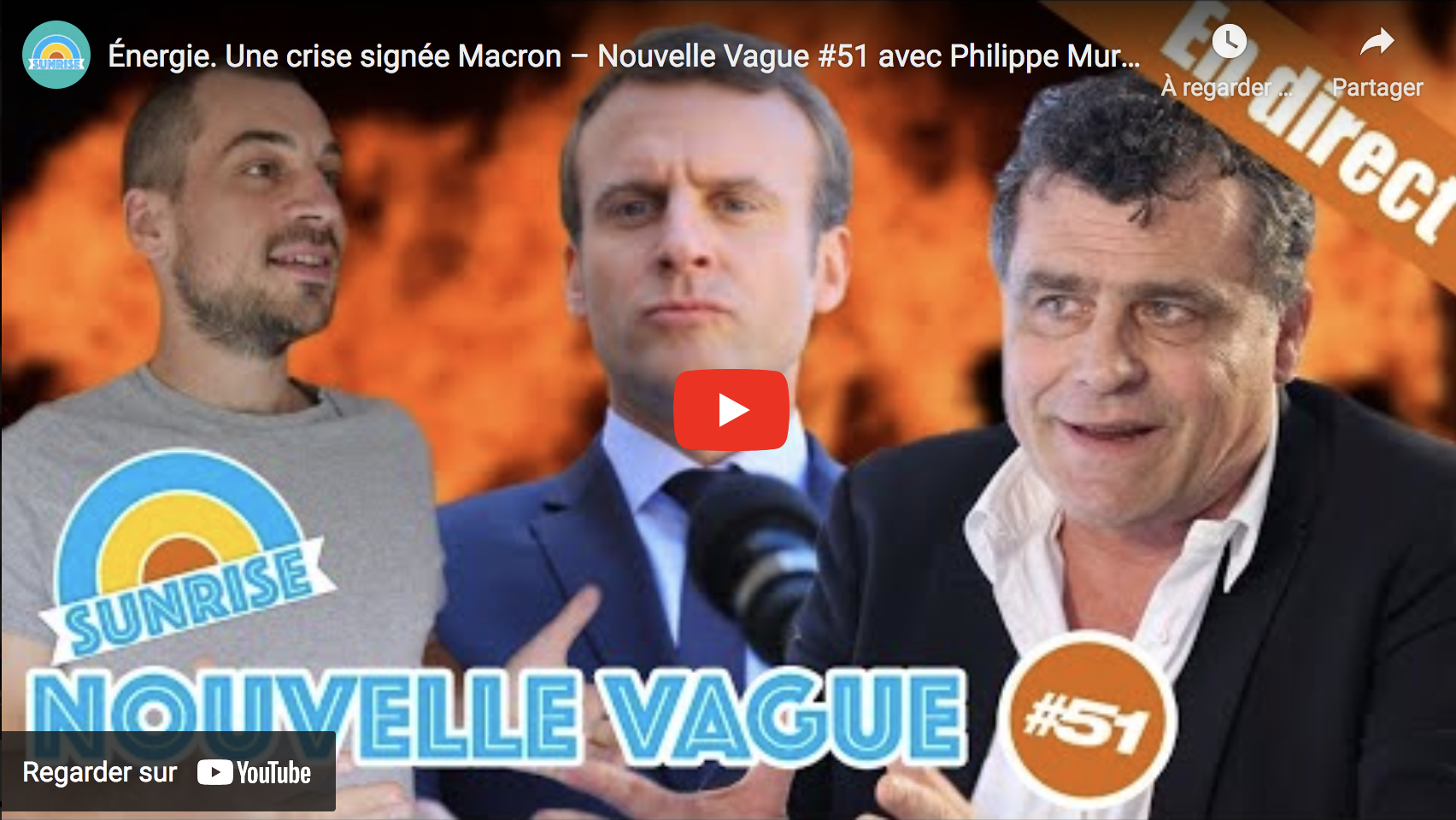 Énergie : une crise signée Macron (Nouvelle Vague #51 avec Philippe Murer)
