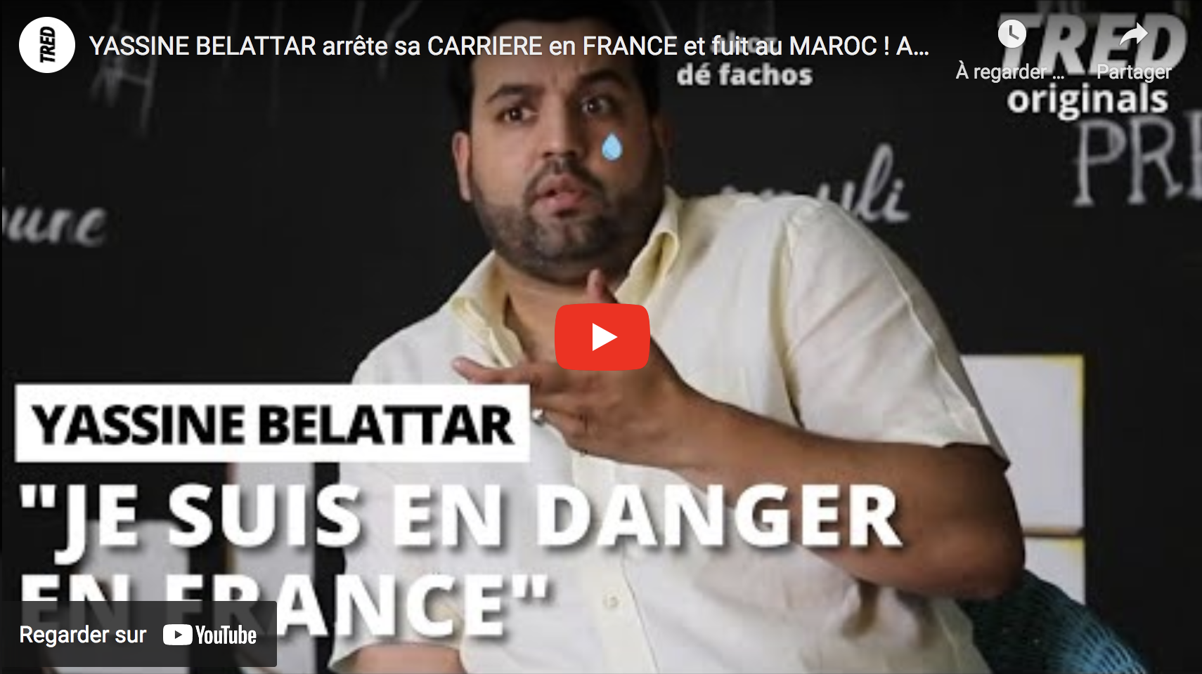 Yassine Belattar arrête sa carrière en France et fuit au Maroc ! (VIDÉO)