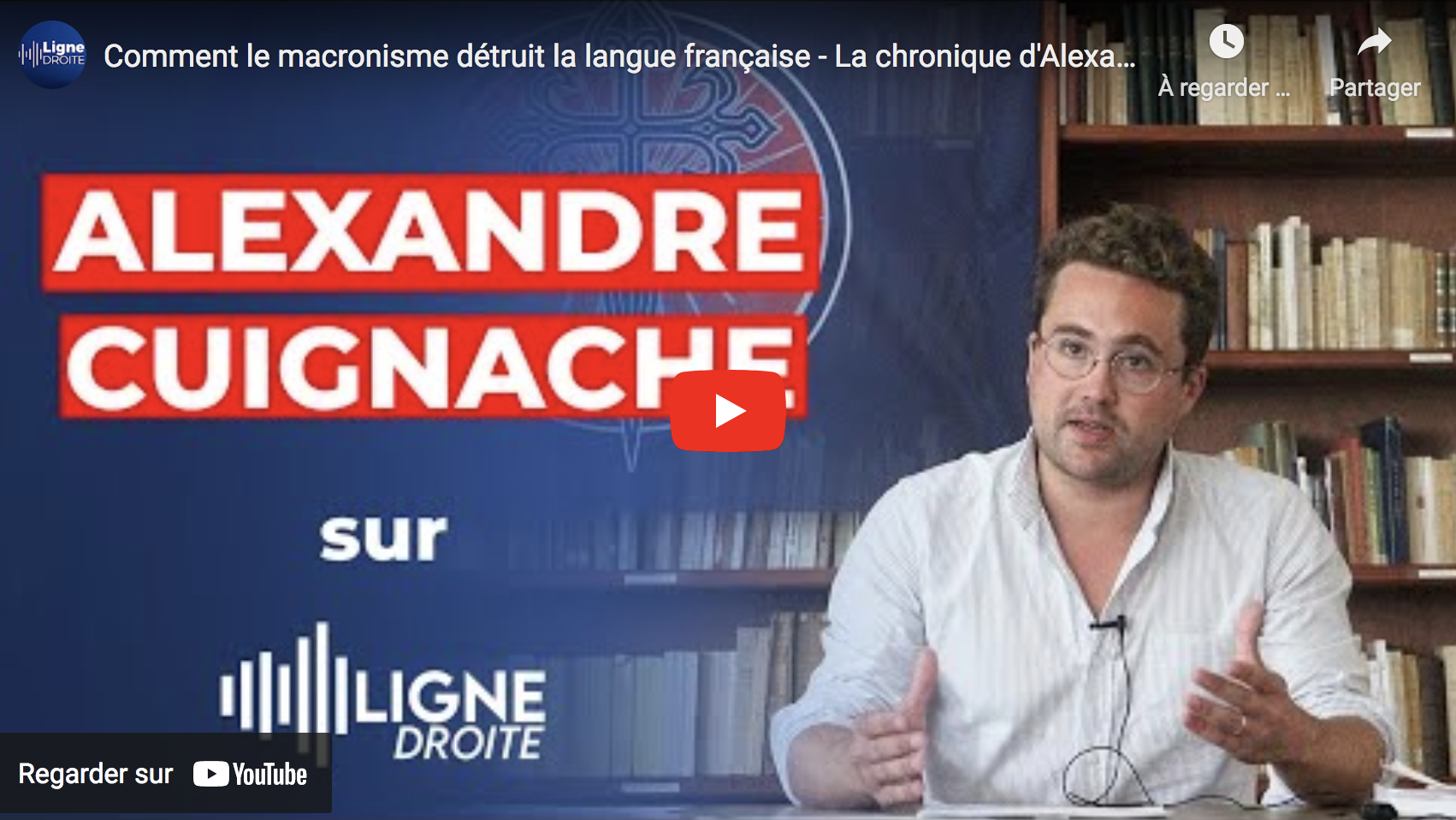 Comment le macronisme détruit la langue française (Alexandre Cuignache)